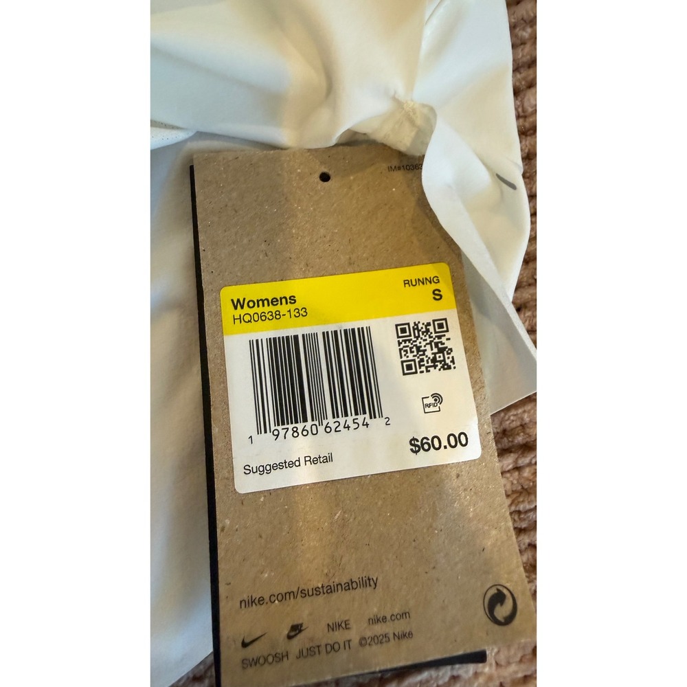 Nike AeroSwift Womens Running Shorts White HQ0638-133 Size Small NWT - Picture 5 of 9